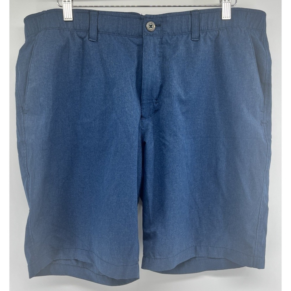 Under Armour Match Play Vented Shorts Golf Navy Blue 40 10" Inseam